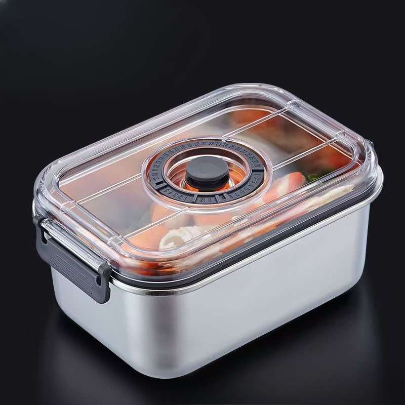 Food Storage Vacuum Containers - Вакуумный контейнер для еды из нержавеющей