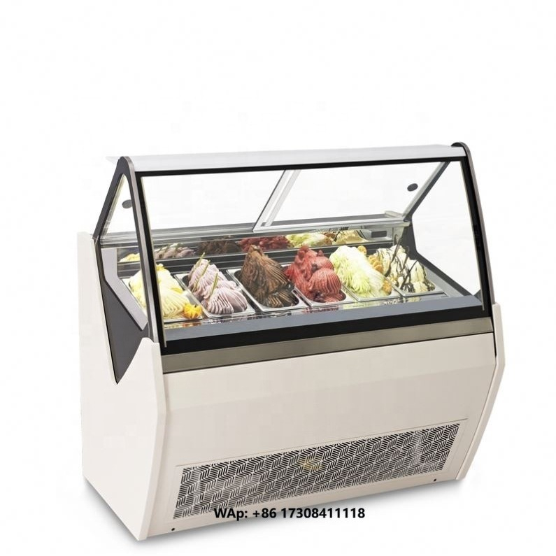 Food Storage Glass - Иммерсивный морозильный шкаф-витрина со стеклянной дверью