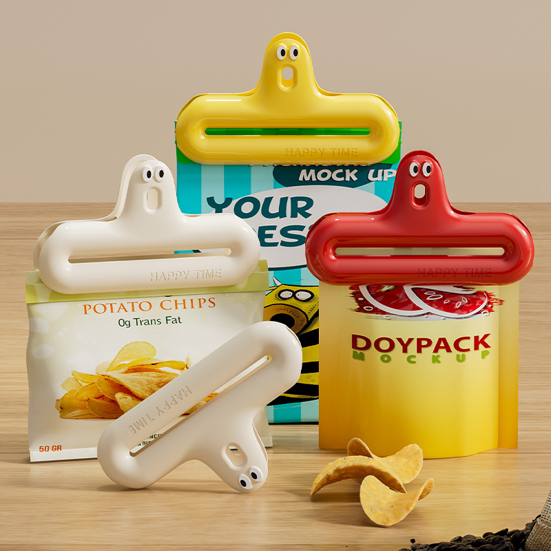 Food Storage Roll Bags - Зажимы для герметизации пакетов с закусками,