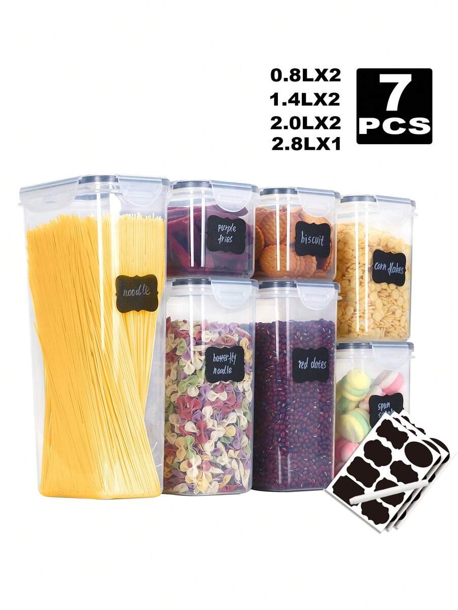 Food Storage Jar Labels - 1/3/5/7 шт. банки для хранения продуктов,