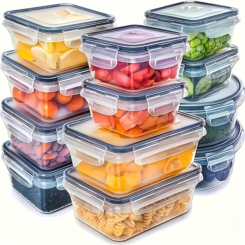 Food Storage Design - Набор из 8 предметов: 4 контейнера