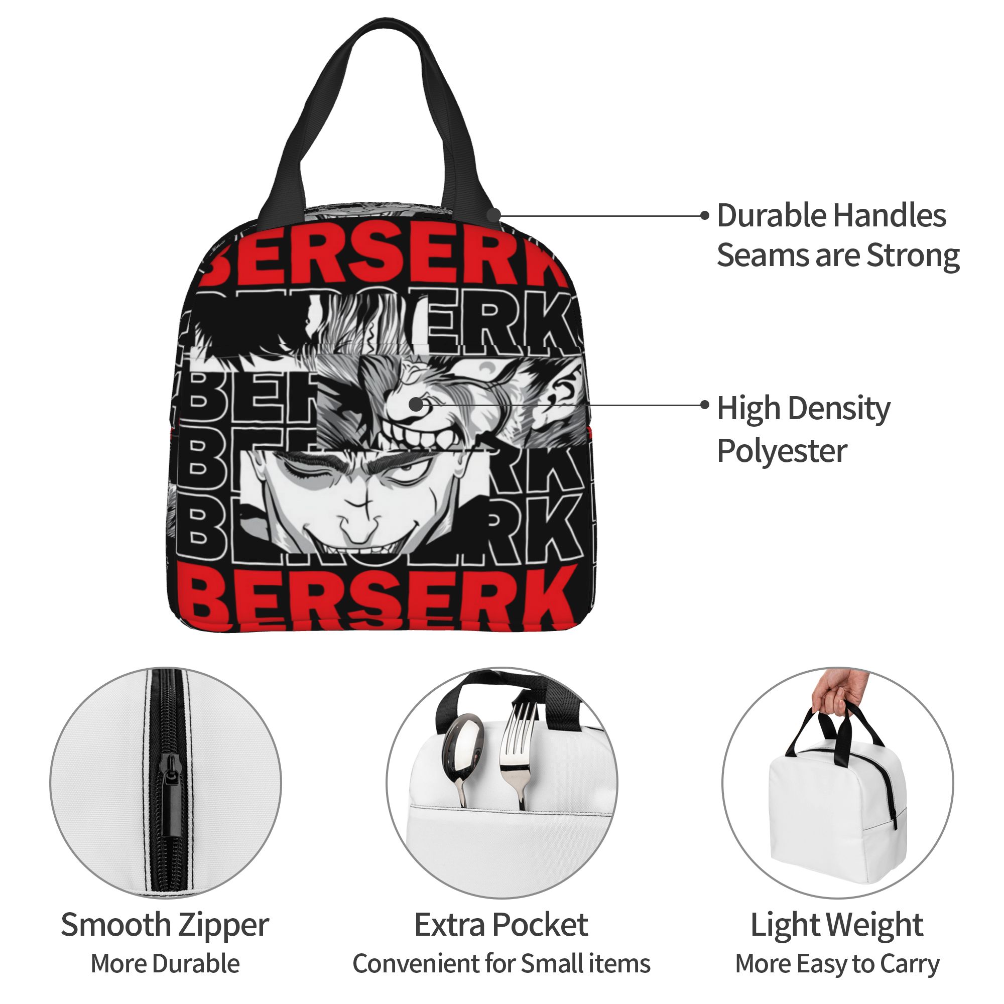 Food Storage Roll Bags - Термоизолированная сумка для обеда B-Berserks с
