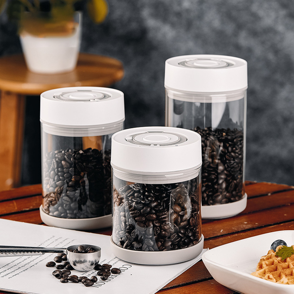 Food Storage Glass - Кухонная влагостойкая стеклянная банка для кофейных