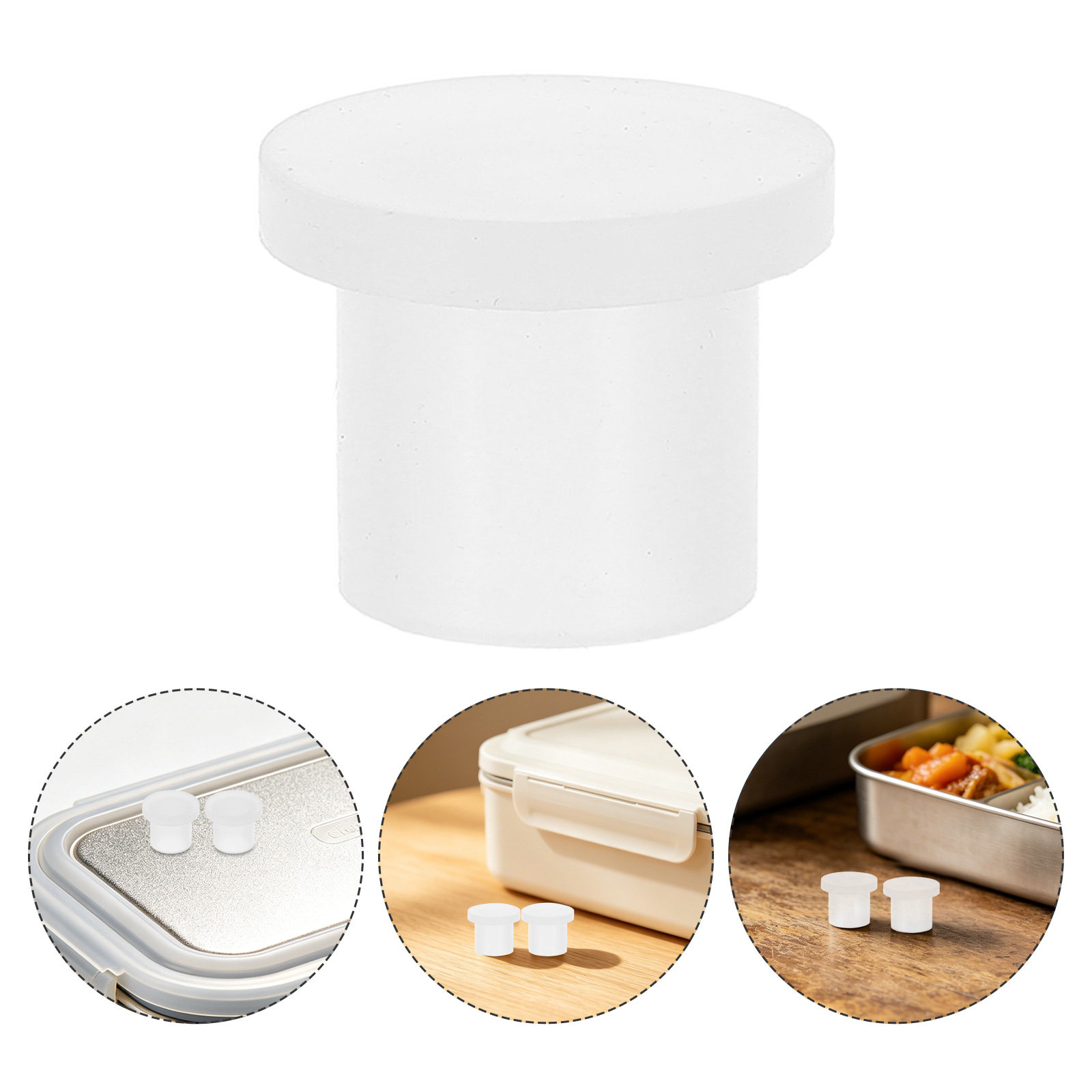 Food Storage Vacuum - 10 шт. силиконовых вентиляционных заглушек для