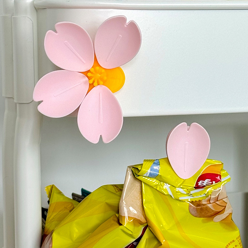 Food Storage Of Plants - Магнитный зажим Sakura: креативный кухонный гаджет,