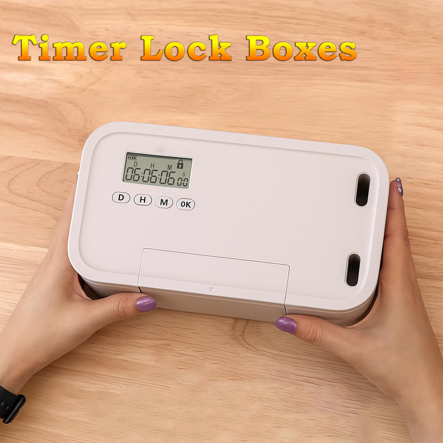 Food Storage Lock Box - Запираемый ящик для хранения с таймером