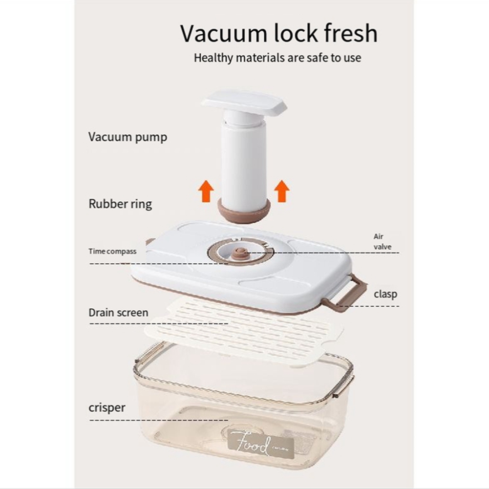 Вакуумные контейнеры ABLG для  – обзор и цена Food Storage Vacuum Containers