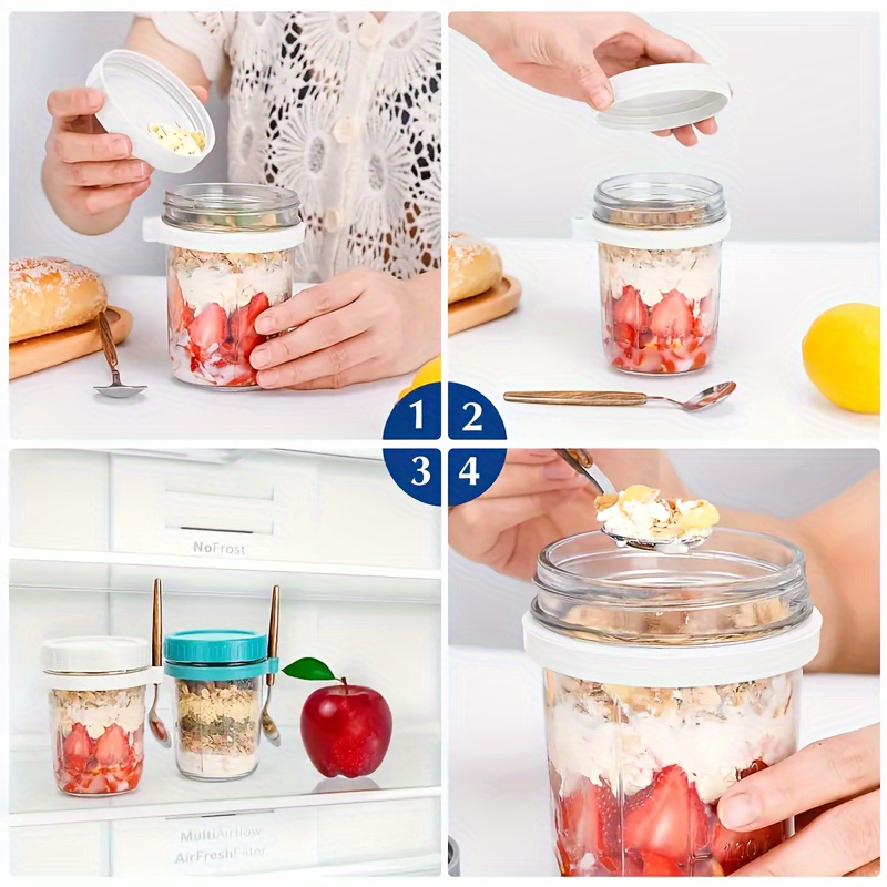 Стеклянная чашка для овсяных п – обзор и цена Food Storage Glass