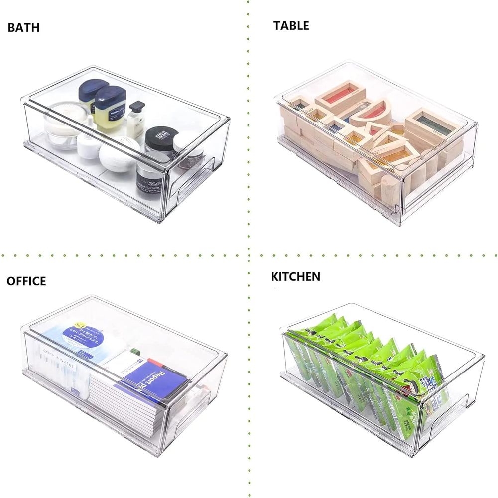 Прозрачные выдвижные штабелиру – обзор и цена Food Storage Without Pantry