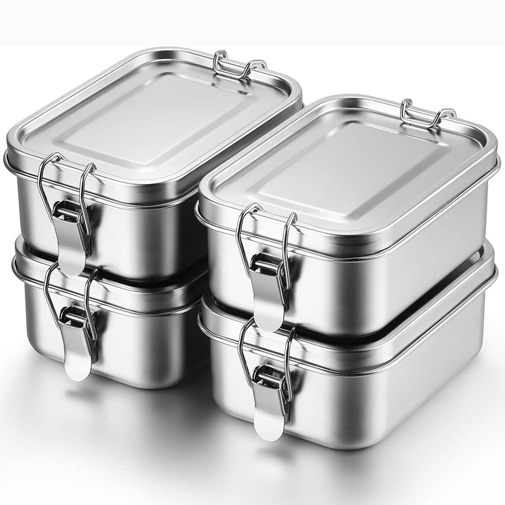 4 шт., коробка для бенто из не – обзор и цена Food Storage Lock Box