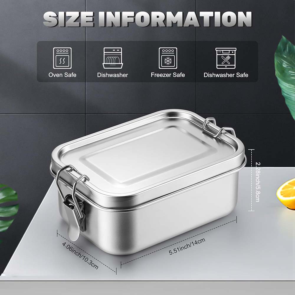4 шт., коробка для бенто из не – обзор и цена Food Storage Lock Box