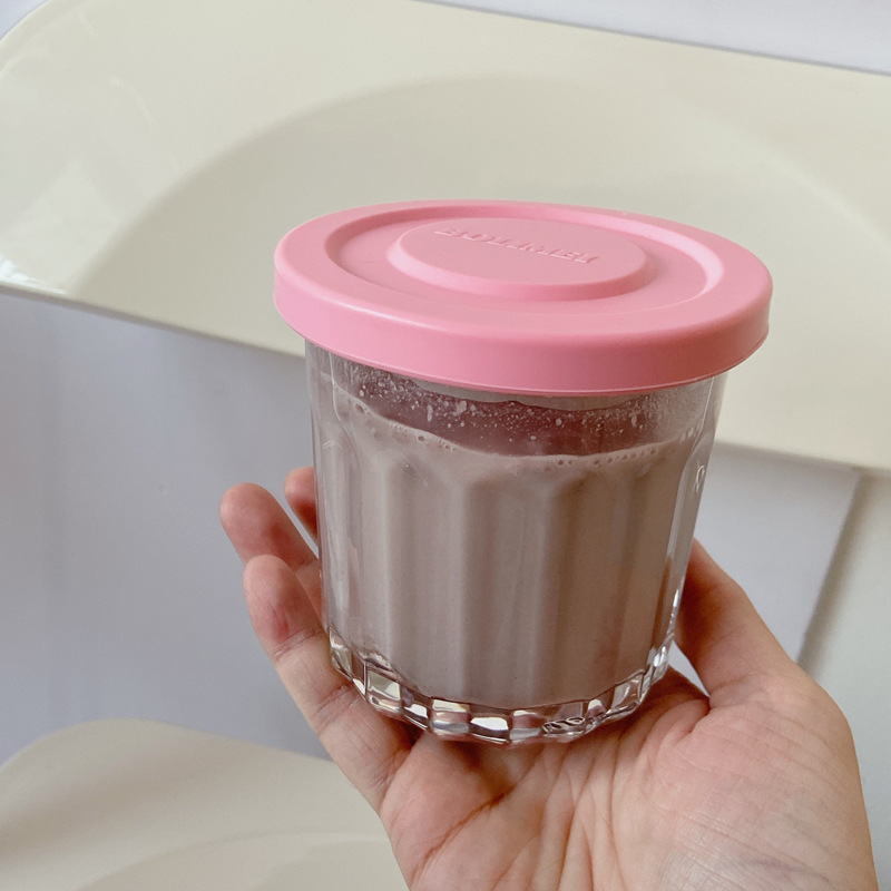 Цветная крышка, стеклянный гер – обзор и цена Food Storage Glass