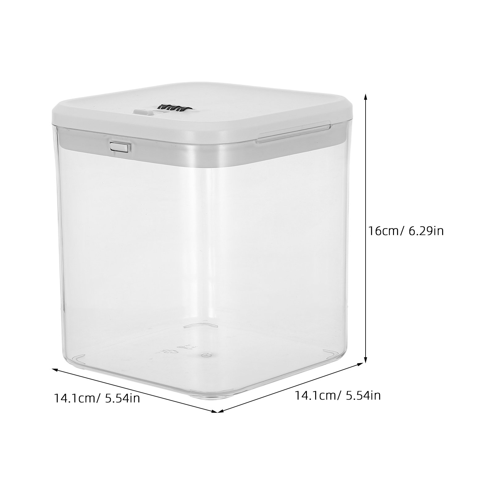 Прозрачный контейнер для хране – обзор и цена Food Storage Lock Box