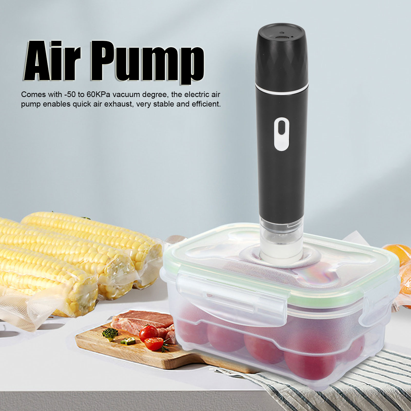 Электрический воздушный насос, – обзор и цена Food Storage Vacuum