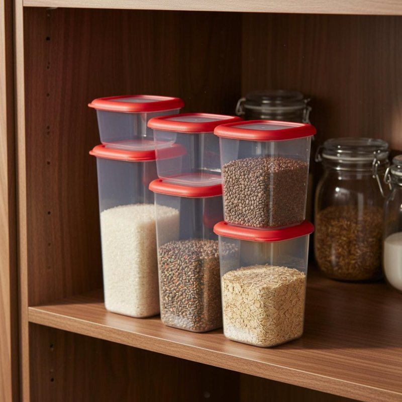 Набор из 6 герметичных контейн – обзор и цена Food Storage Design