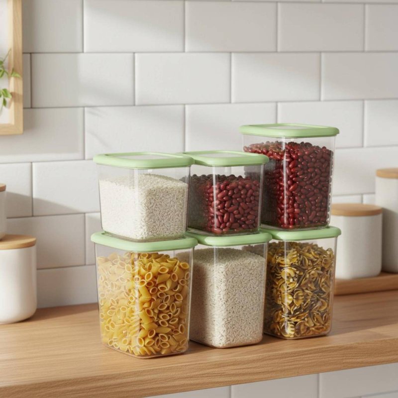Набор из 6 герметичных контейн – обзор и цена Food Storage Design