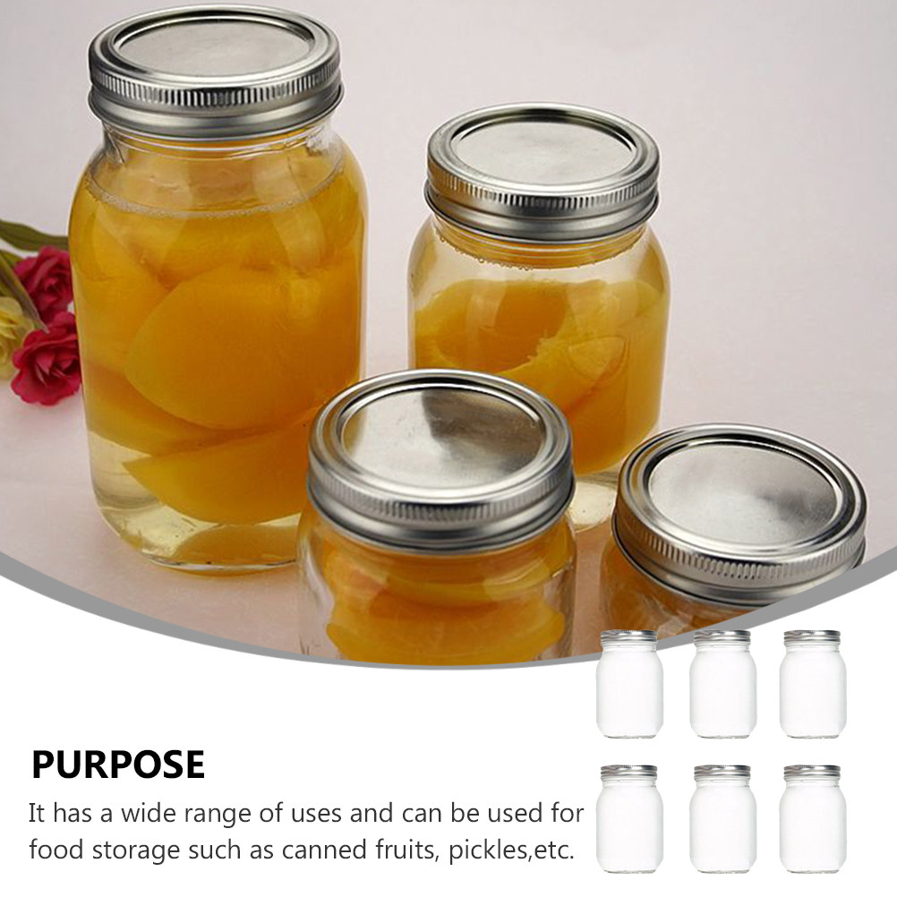 Набор из 6 прозрачных круглых  – обзор и цена Food Storage Glass