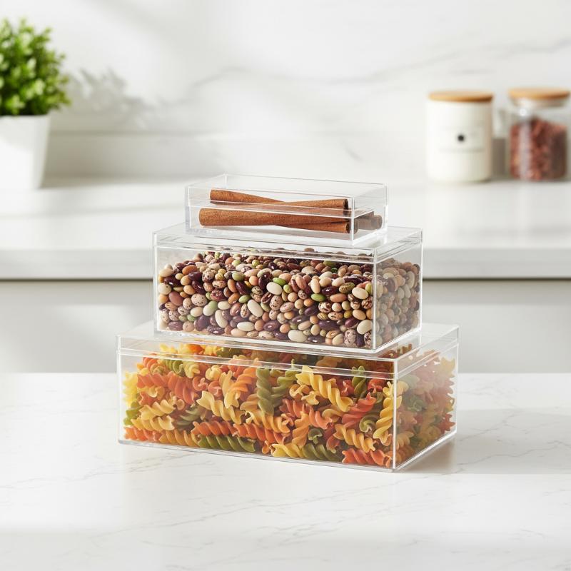 Утолщенная прямоугольная акрил – обзор и цена Food Storage Of Plants